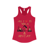 All I Love is Yoga & My Cat Tank Top