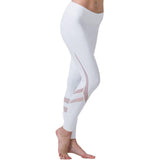 Beautiful Mesh Strip Yoga Pants