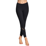 Beautiful Mesh Strip Yoga Pants