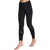 Beautiful Mesh Strip Yoga Pants