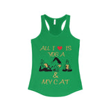 All I Love is Yoga & My Cat Tank Top