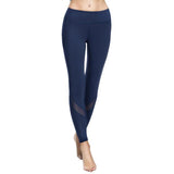 Beautiful Mesh Strip Yoga Pants